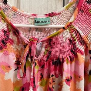 Sara Morgan Floral Blouse